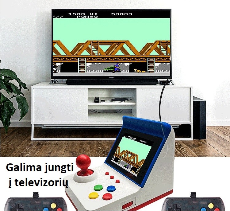 Klasikinis retro žaidimas ARCADE FC (konsolė)