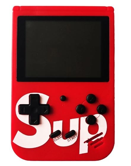 RETRO KLASIKINIS NEŠIOJAMAS ŽAIDIMŲ KOMPIUTERIS - SUP