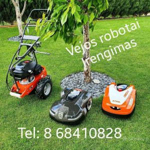 Vejos robotų įrengimas, instaliavimas