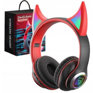 Šviečiančios_katės_ausinės_DEVIL