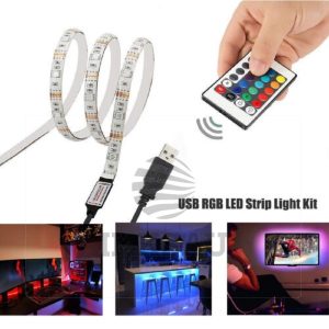 LED JUOSTELĖ RGB USB 2M