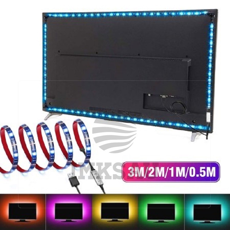 LED JUOSTELĖ RGB USB 2M
