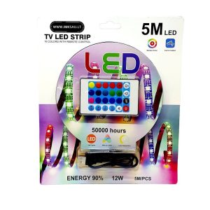 LED JUOSTELĖ RGB USB 5M