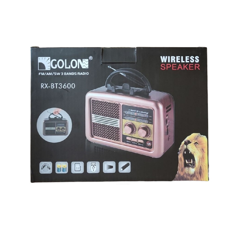 Radijo imtuvas Golon RX-BT3500 - Image 2