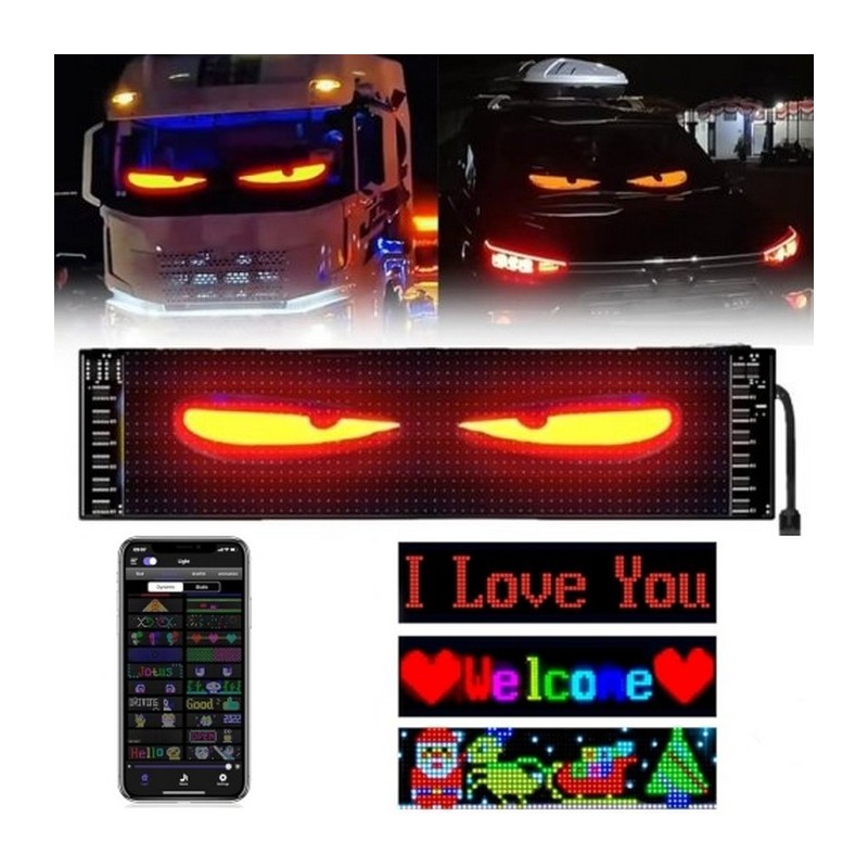 LED VELNIO AKYS švieslentė