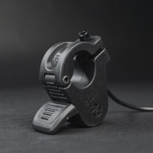 view of Torp throttle with control features